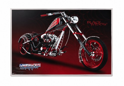 Framed poster american chopper - framed,